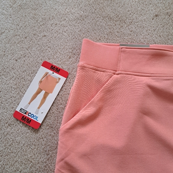 ❤️ NWT 32° Degrees Active Skort Women's Peach Stretch Skirt With Shorts - Picture 3 of 9